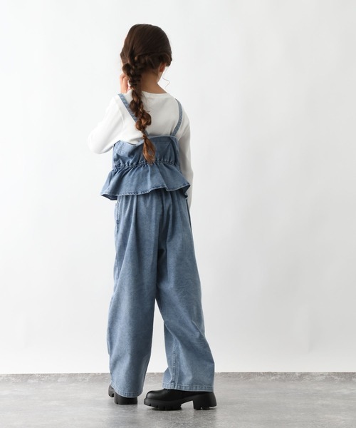 セール】トクトク3デニムセット＊ロンT/606702（つなぎ