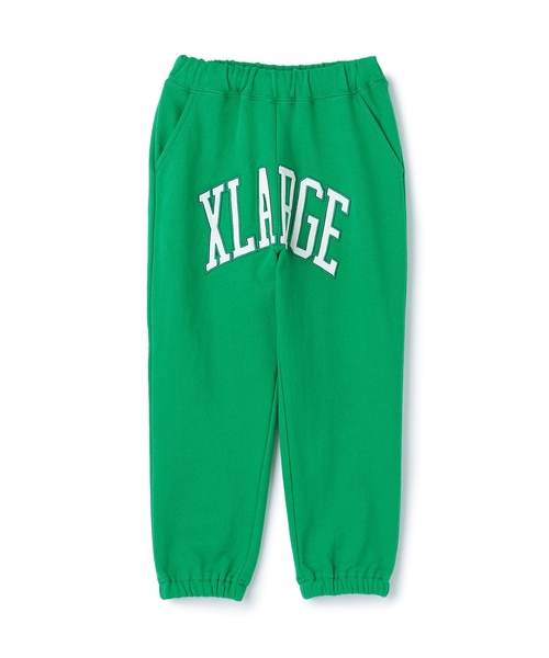 XLARGE KIDS（エクストララージキッズ）の「ロゴスウェットパンツ（その他パンツ・キッズ・トップグレー/ブラック/グリーン・140cm/130cm/80ｃｍ/90cm/100cm/110cm/120cm）」の3枚目の写真