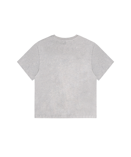 ROCKCAKE(ロックケーキ)の「Square Logo Denim Top - Gray(Tシャツ/カットソー・レディース・その他・SMALL)」の3枚目の写真