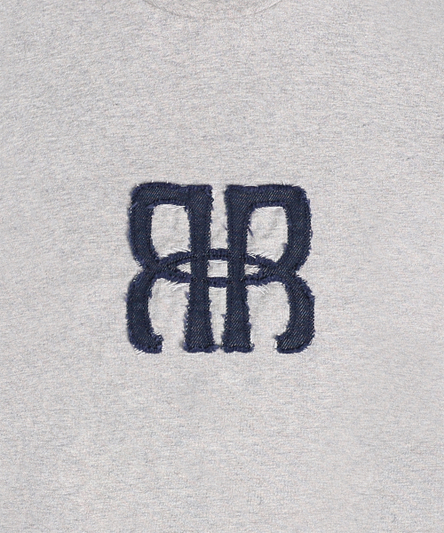 ROCKCAKE(ロックケーキ)の「Square Logo Denim Top - Gray(Tシャツ/カットソー・レディース・その他・SMALL)」の4枚目の写真