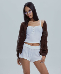 GILAARCHIVE（ギラアーカイブ）の「SYMBOL MESH JERSEY ZIP-UP_BR（その他アウター）」