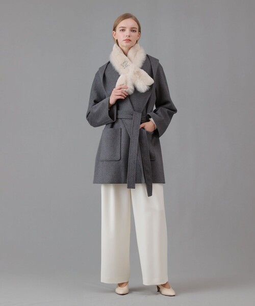 ANAYI(アナイ)の「ロゴモチーフビジューブローチ(ブローチ/コサージュ・レディース・ゴールド/ライトピンク・FREE)」の9枚目の写真