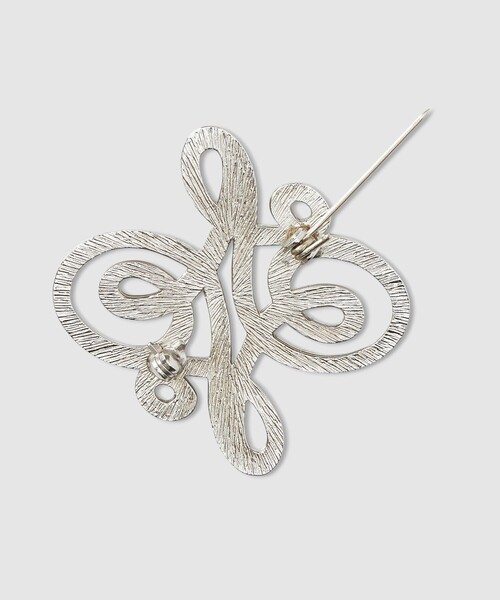 ANAYI(アナイ)の「ロゴモチーフビジューブローチ(ブローチ/コサージュ・レディース・ゴールド/ライトピンク・FREE)」の11枚目の写真