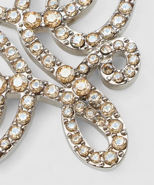 ANAYI(アナイ)の「ロゴモチーフビジューブローチ(ブローチ/コサージュ・レディース・ゴールド/ライトピンク・FREE)」の12枚目の写真