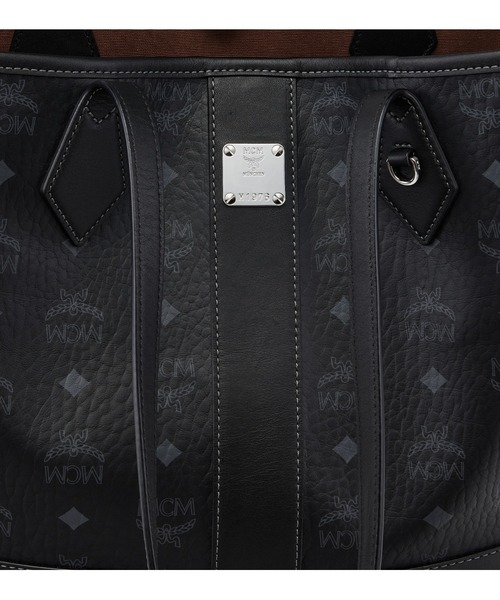 MCM（エムシーエム）の「Liz ショッパーバッグ - ヴィセトス（ショルダーバッグ・レディース・ブラック/ブラウン・SMALL）」の7枚目の写真