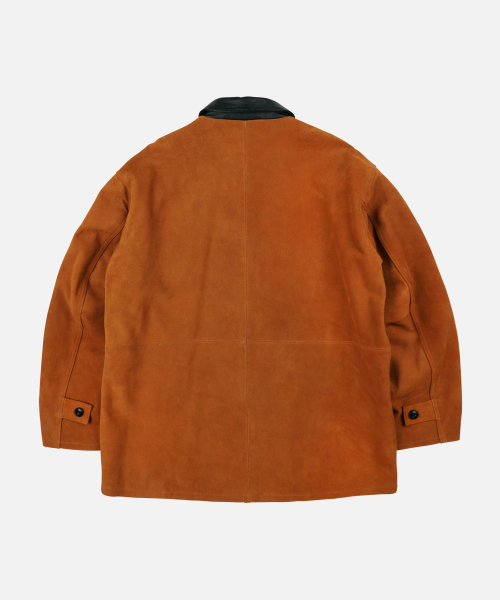 FRIZMWORKS(フリズムワークス)の「SUEDE FRENCH CAR COAT _ CAMEL(チェスターコート・メンズ・その他・SMALL/MEDIUM/LARGE/X-LARGE)」の3枚目の写真