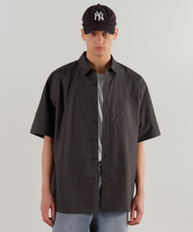 MUSINSA STANDARD（ムシンサスタンダード）の「Relaxed Soft Poplin Short Sleeve Shirt [Gunmetal]（シャツ/ブラウス）」
