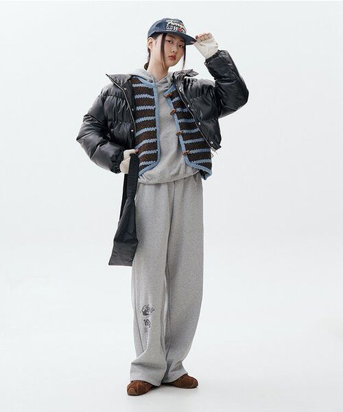 YOUHEE(ユヒ)の「YOUHEE SYMBOL GRAPHIC HOODIE MELANGE GREY(パーカー・レディース・その他・FREE)」の7枚目の写真