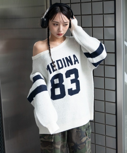 WEGO（ウィゴー）の「WEGO/フラッフィー2WAYグラフィックワンショルBIG