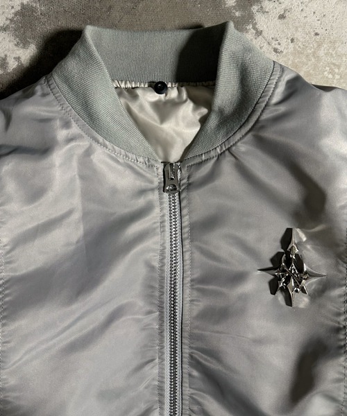 A'GEM/9 × .kom 『A'GEM/9/エージェムナイン』フード着脱MA-1フライト