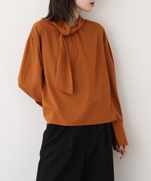 A.N.L（エーエヌエル　レーベル）の「A.N.L ボウタイブラウス 長袖（シャツ/ブラウス）」