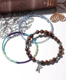 チチカカ | イニシャルビーズブレスレット(ブレスレット)