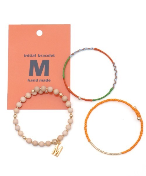 チチカカ(チチカカ)の「イニシャルビーズブレスレット(ブレスレット・レディース・その他4/その他1/その他2/その他3/その他5・FREE)」の7枚目の写真