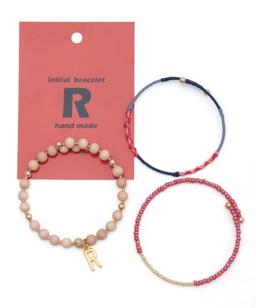 チチカカ(チチカカ)の「イニシャルビーズブレスレット(ブレスレット・レディース・その他4/その他1/その他2/その他3/その他5・FREE)」の8枚目の写真