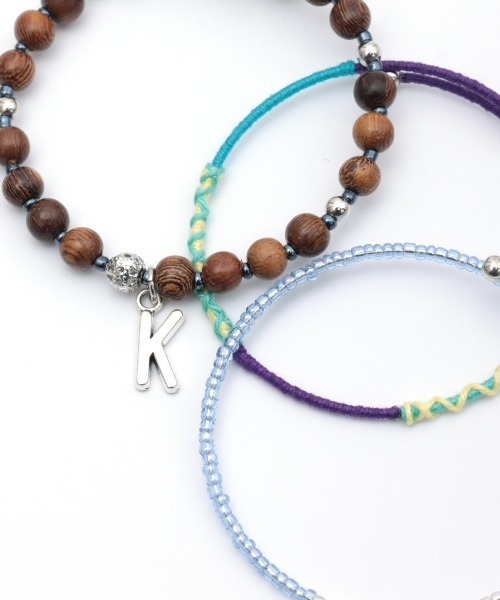 チチカカ(チチカカ)の「イニシャルビーズブレスレット(ブレスレット・レディース・その他4/その他1/その他2/その他3/その他5・FREE)」の11枚目の写真
