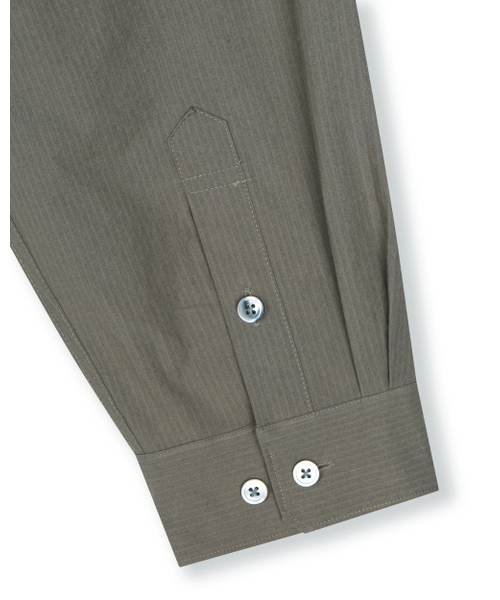 BESLOW(ビースロー)の「RIPPLE COTTON SHIRT DARK BEIGE(シャツ/ブラウス・メンズ・その他・MEDIUM/SMALL/X-LARGE/LARGE)」の5枚目の写真