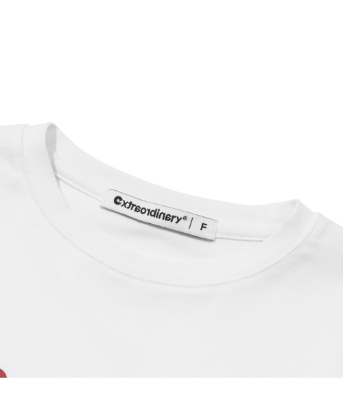 EXTRAORDINARY（エクストラオーディナリー）の「インスタントリリーフ W_ロングスリーブ オフホワイト（Tシャツ/カットソー・レディース・その他・FREE）」の4枚目の写真
