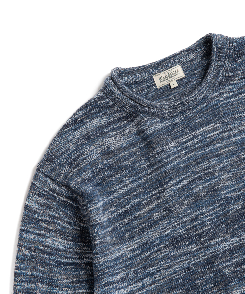 WILD BRICKS(ワイルドブリックス)の「FYM ROLL NECK SWEATER (blue)(ニット/セーター・メンズ・その他・MEDIUM/LARGE)」の4枚目の写真