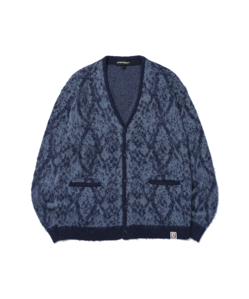 EXTRAORDINARY(エクストラオーディナリー)の「PYTHON CARDIGAN BLUE(カーディガン/ボレロ・メンズ・その他・X-LARGE/LARGE/MEDIUM)」の2枚目の写真