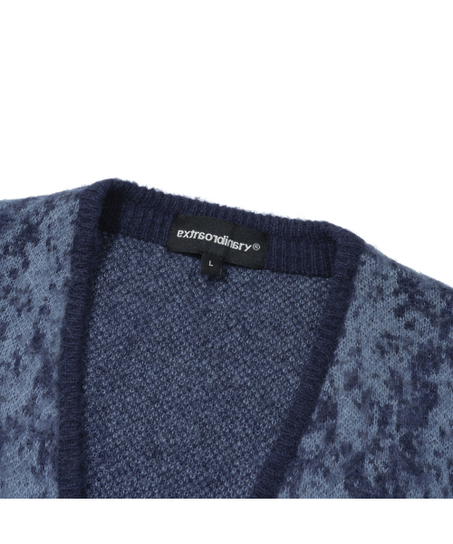 EXTRAORDINARY(エクストラオーディナリー)の「PYTHON CARDIGAN BLUE(カーディガン/ボレロ・メンズ・その他・X-LARGE/LARGE/MEDIUM)」の3枚目の写真