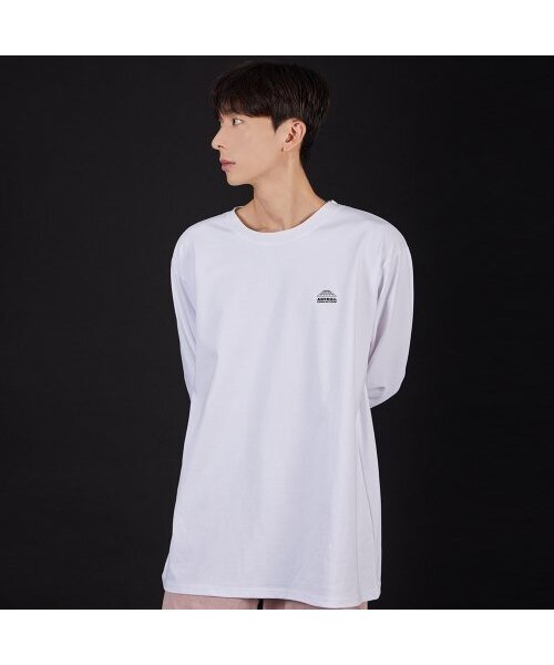 ASTRAL PROJECTION(アストラルプロジェクション)の「シグニチャーロゴオーバーサイズロングスリーブTシャツ_ホワイト(Tシャツ/カットソー・メンズ・その他・LARGE/MEDIUM/X-LARGE/XX-LARGE)」の3枚目の写真