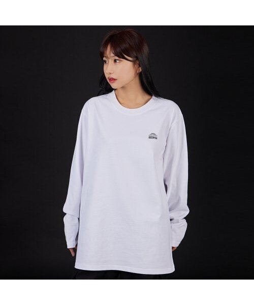 ASTRAL PROJECTION(アストラルプロジェクション)の「シグニチャーロゴオーバーサイズロングスリーブTシャツ_ホワイト(Tシャツ/カットソー・メンズ・その他・LARGE/MEDIUM/X-LARGE/XX-LARGE)」の5枚目の写真