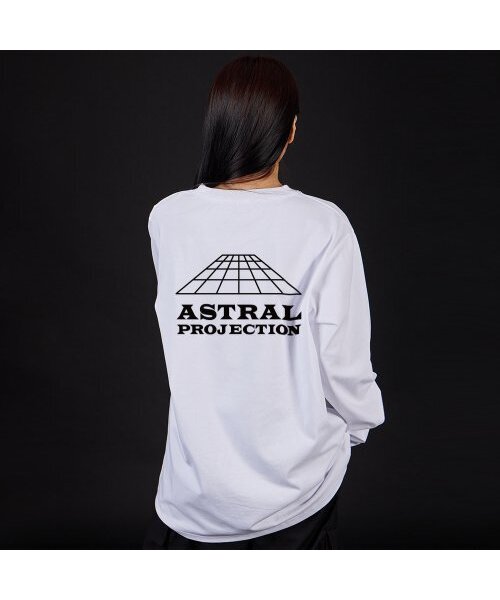 ASTRAL PROJECTION(アストラルプロジェクション)の「シグニチャーロゴオーバーサイズロングスリーブTシャツ_ホワイト(Tシャツ/カットソー・メンズ・その他・LARGE/MEDIUM/X-LARGE/XX-LARGE)」の6枚目の写真