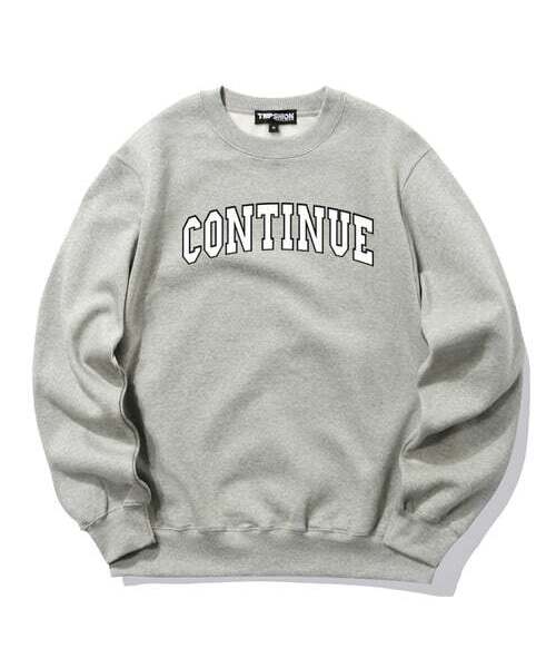 TRIPSHION(トリップション)の「CONTINUE LOGO クルーネック - グレー(スウェット・メンズ・その他・X-LARGE/LARGE/MEDIUM)」の1枚目の写真