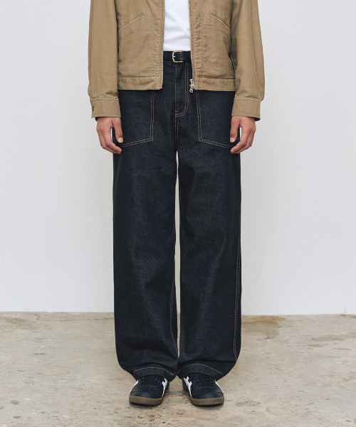 DECET(デケト)の「M35 Fatigue Pants DCPT065CPIndigo(デニムパンツ・レディース・その他・24/26/28/30/32/34)」の1枚目の写真