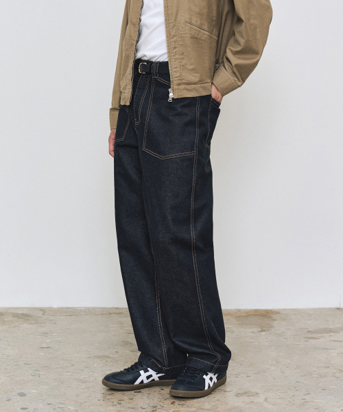 DECET(デケト)の「M35 Fatigue Pants DCPT065CPIndigo(デニムパンツ・レディース・その他・24/26/28/30/32/34)」の5枚目の写真