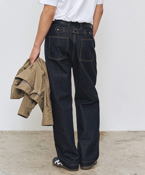 DECET(デケト)の「M35 Fatigue Pants DCPT065CPIndigo(デニムパンツ・レディース・その他・24/26/28/30/32/34)」の6枚目の写真
