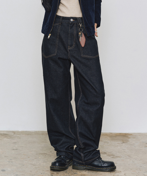 DECET(デケト)の「M35 Fatigue Pants DCPT065CPIndigo(デニムパンツ・レディース・その他・24/26/28/30/32/34)」の7枚目の写真