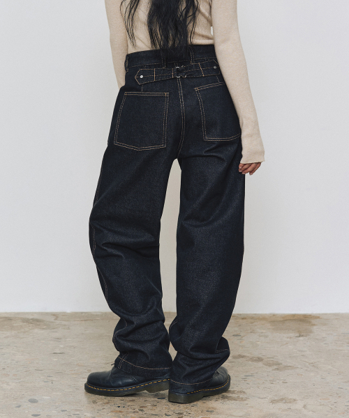 DECET(デケト)の「M35 Fatigue Pants DCPT065CPIndigo(デニムパンツ・レディース・その他・24/26/28/30/32/34)」の9枚目の写真