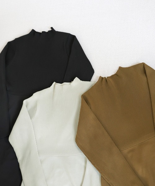 select MOCA(セレクトモカ)の「スポンディッシュバルーンニットワンピース(ワンピース・レディース・ブラック/アイボリー/キャメル・MEDIUM/LARGE)」の19枚目の写真