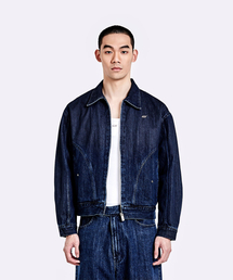 51%（フィフティーワンパーセント）の「Coated gradation denim jacket - Deep Blue（デニムジャケット）」