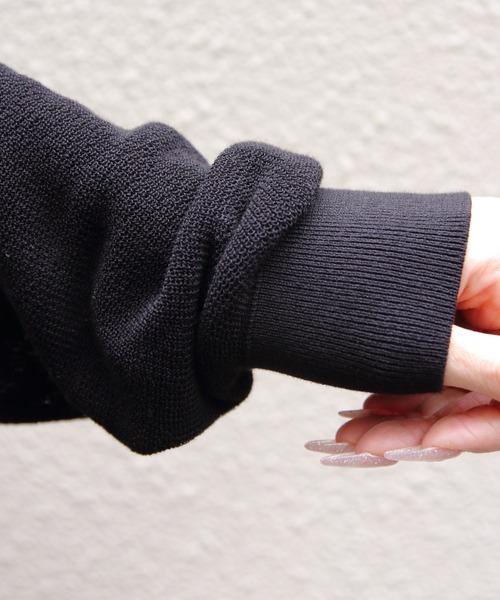 THE SHINZONE（ザ　シンゾーン）の「THE SHINZONE/シンゾーン　ポロニットカーディガン　POLO KNIT CARDIGAN　26MMSNI05（カーディガン/ボレロ・レディース・ブルー/ブラック・FREE）」の19枚目の写真