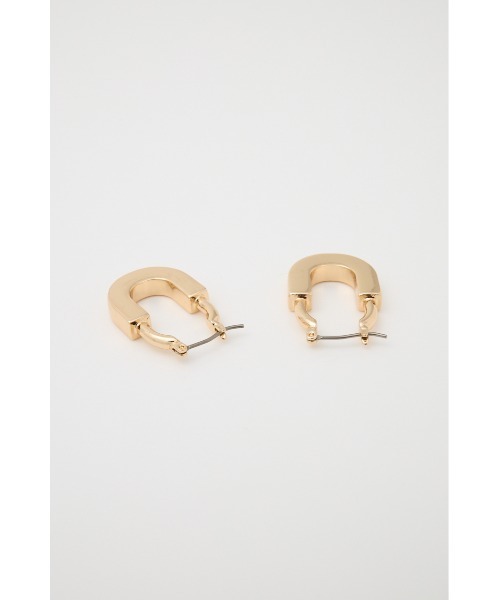 MOUSSY（マウジー）の「DROPPED HOOP ピアス（ピアス（両耳用）・レディース・ゴールド/シルバー・FREE）」の6枚目の写真