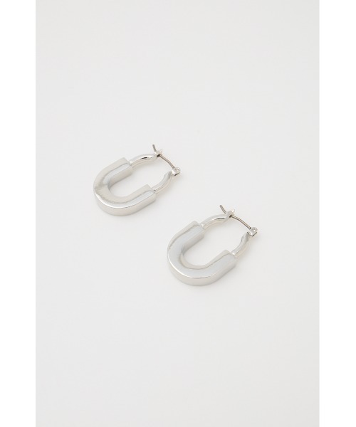 MOUSSY（マウジー）の「DROPPED HOOP ピアス（ピアス（両耳用）・レディース・ゴールド/シルバー・FREE）」の8枚目の写真