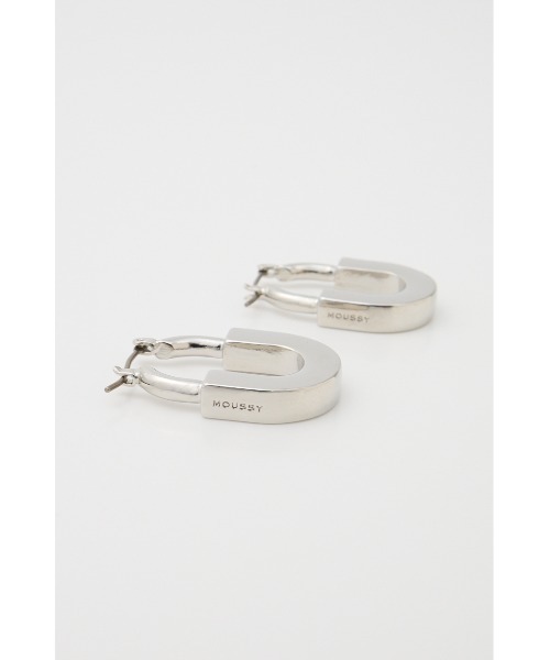 MOUSSY（マウジー）の「DROPPED HOOP ピアス（ピアス（両耳用）・レディース・ゴールド/シルバー・FREE）」の9枚目の写真
