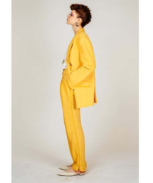 GREEDILOUS（グリディアス）の「ジャカードワンボタンジャケット（テーラードジャケット・レディース・その他・SMALL/MEDIUM/LARGE/X-SMALL）」の4枚目の写真