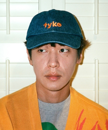 TYKE（タイク）の「Logo Washed Denim Cap - Blue（キャップ）」