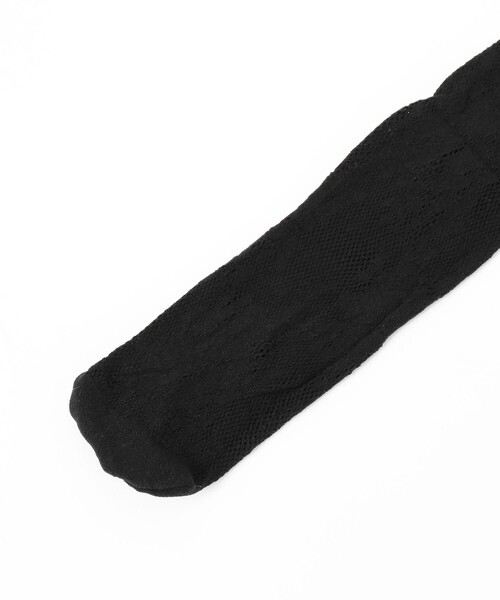 Ray BEAMS（レイビームス）の「I Hate Monday / New Flower Lace ストッキング（タイツ/ストッキング・レディース・ホワイト/ブラック・ONE SIZE）」の5枚目の写真