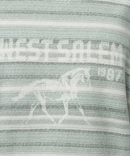 niko and...（ニコアンド）の「リバーシブルアニマルプルオーバー（Tシャツ/カットソー・レディース・ナチュラル/ライトグリーン/ピンク/チャコール・FREE）」の16枚目の写真