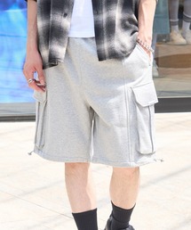 スウェット」に該当するメンズのパンツ（グレー/灰色系・ハーフ・ひざ