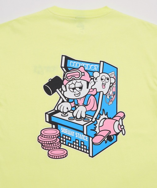 En serio TOKYO(エンソリオトーキョー)の「【SIDEWAYSTANCE】レトロゲーム長袖Tシャツ(Tシャツ/カットソー・メンズ・ホワイト系6/ブラック系6・SMALL/MEDIUM/LARGE)」の19枚目の写真