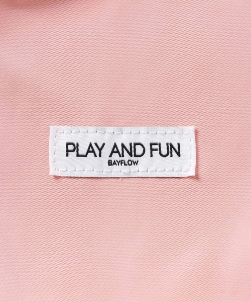 BAYFLOW（ベイフロー）の「[ランドセルに装着可能]コードナップサック[43cm×34cm](KIDS)（バックパック/リュック・キッズ・ピンク/オフホワイト/ブラック/グレー・FREE）」の21枚目の写真