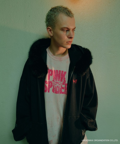 ZOZOMESSE（ゾゾメッセ）の「hide × ZOZOTOWN　TIE-DYE TEE（Tシャツ/カットソー・レディース・グレー/ピンク・M/L）」の2枚目の写真