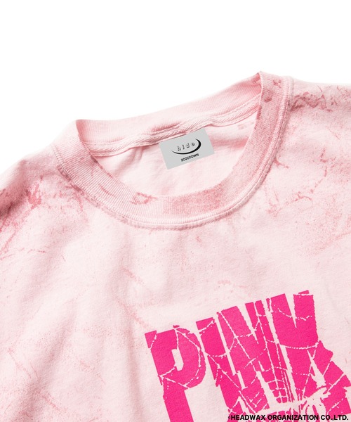 ZOZOMESSE（ゾゾメッセ）の「hide × ZOZOTOWN　TIE-DYE TEE（Tシャツ/カットソー・レディース・グレー/ピンク・M/L）」の15枚目の写真