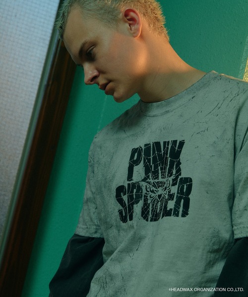 ZOZOMESSE（ゾゾメッセ）の「hide × ZOZOTOWN　TIE-DYE TEE（Tシャツ/カットソー・レディース・グレー/ピンク・M/L）」の3枚目の写真