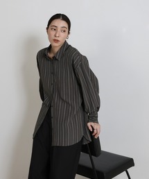 select MOCA | ダブルラインストライプシャツ(シャツ/ブラウス)